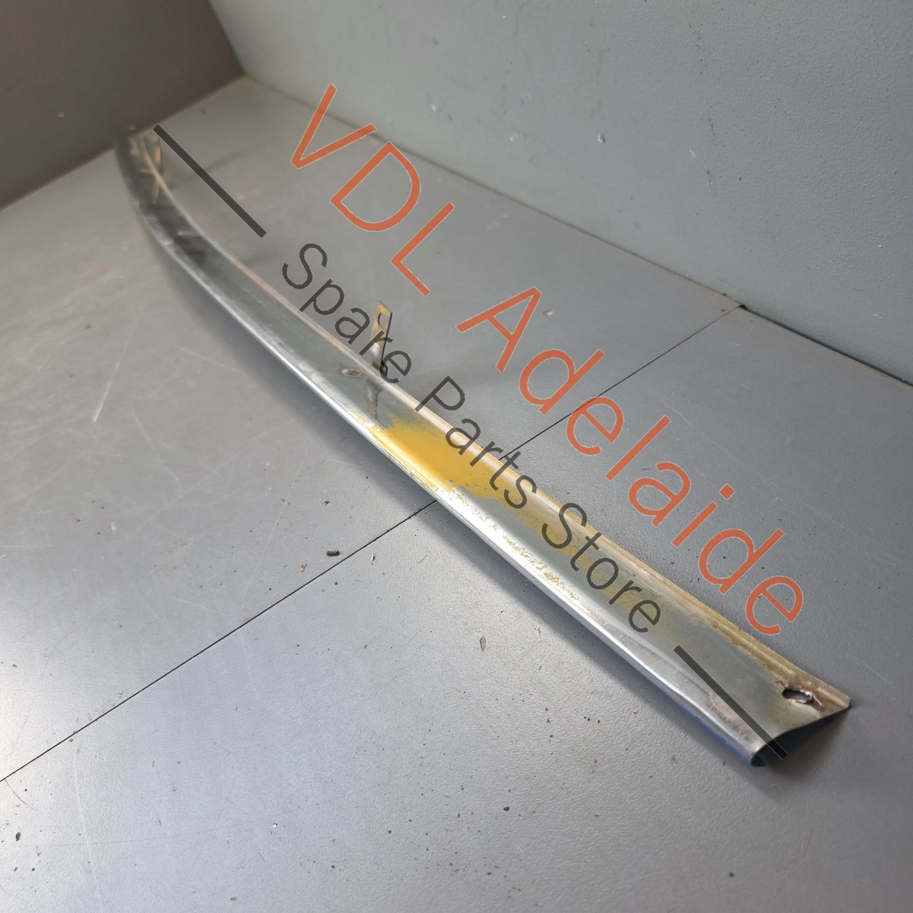 Datsun 1600 510 1968-1972 Front Grille Lower Chrome Molding Moustache Trim #03