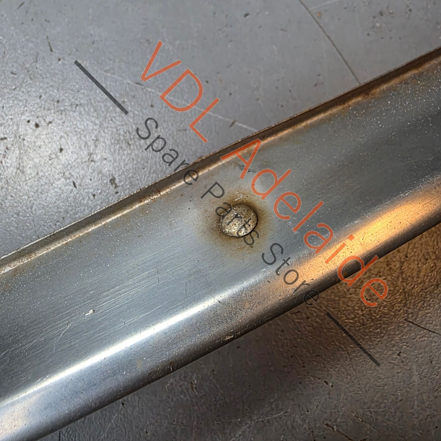 Datsun 1600 510 1968-1972 Front Grille Lower Chrome Molding Moustache Trim #04