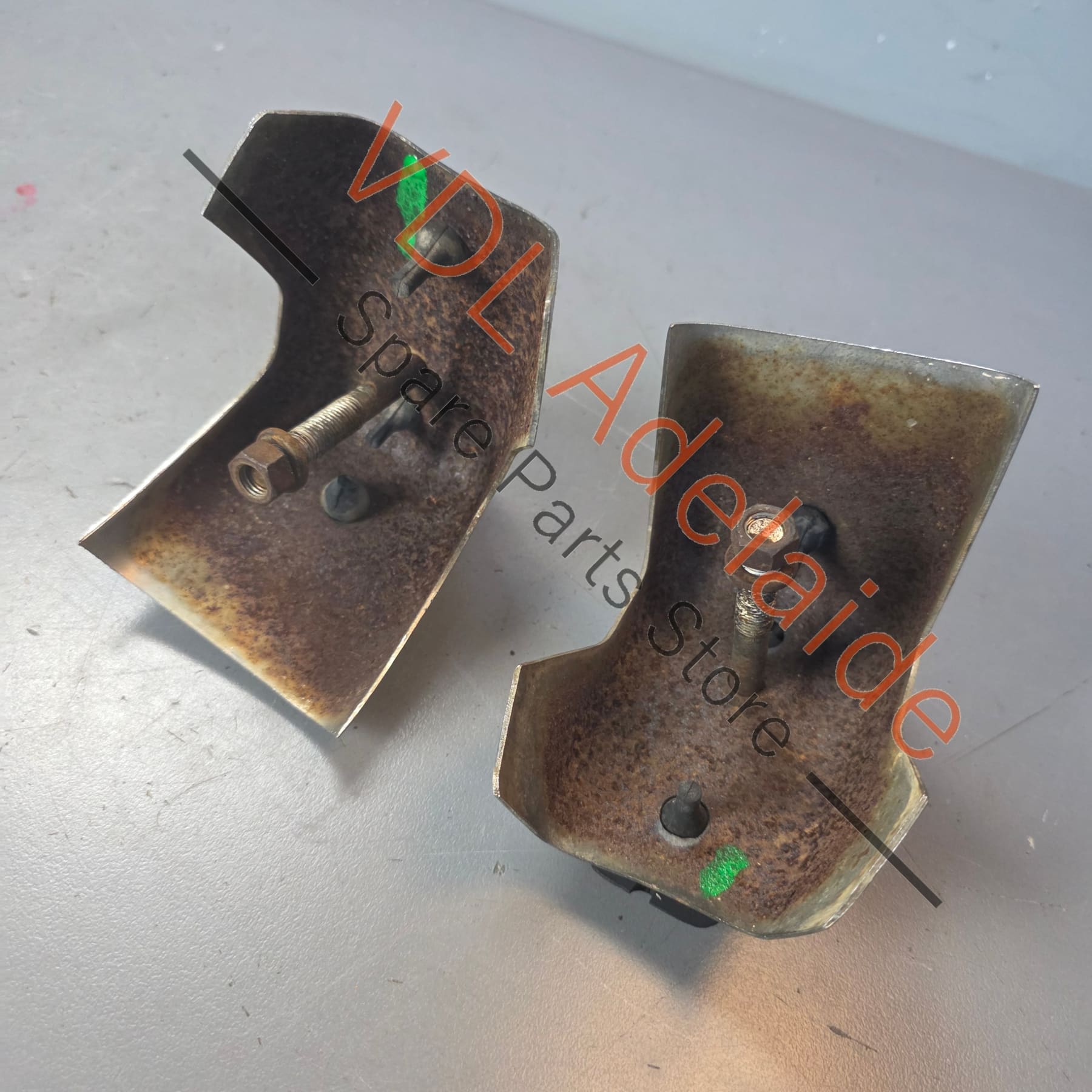 Datsun 1600 510 Bluebird Original Bumper Over-rider Overrider Pair for front or rear bumper #01