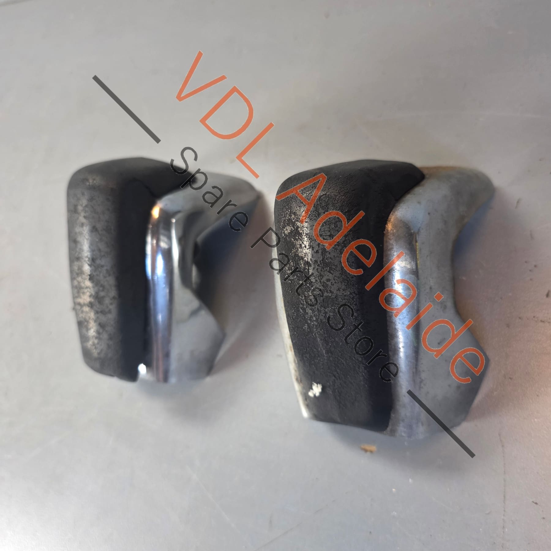 Datsun 1600 510 Bluebird Original Bumper Over-rider Overrider Pair for front or rear bumper #01