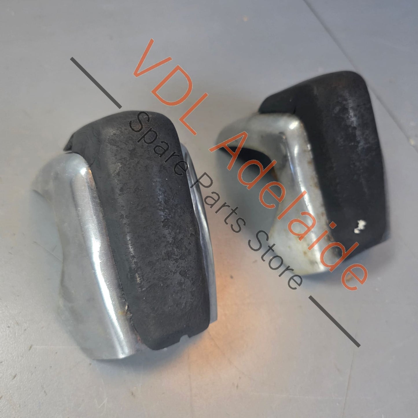 Datsun 1600 510 Bluebird Original Bumper Over-rider Overrider Pair for front or rear bumper #01