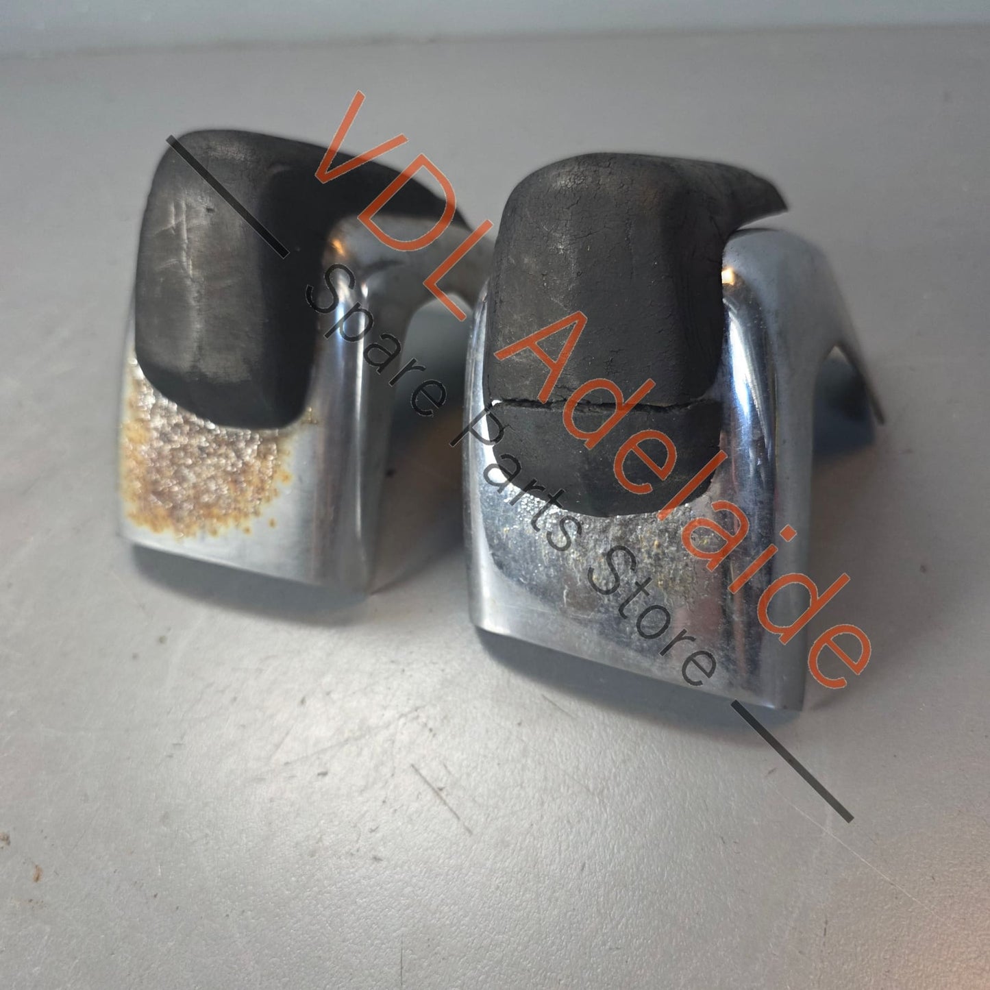 Datsun 1600 510 Bluebird Original Bumper Over-rider Overrider Pair for front or rear bumper #01