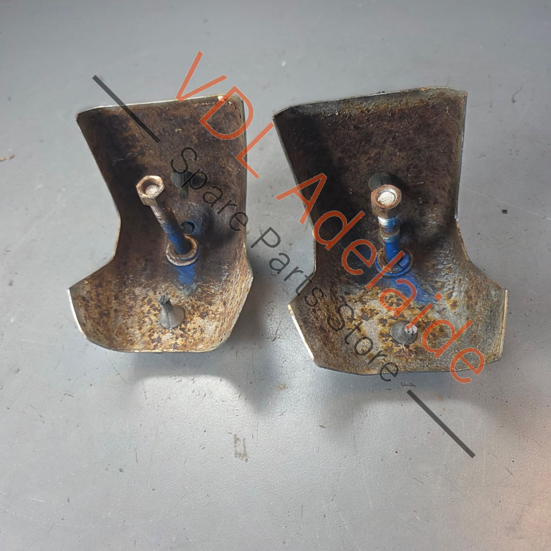 Datsun 1600 510 Bluebird Original Bumper Over-rider Overrider Pair for front or rear bumper #02