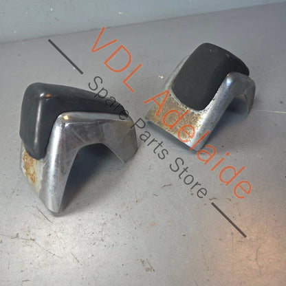 Datsun 1600 510 Bluebird Original Bumper Over-rider Overrider Pair for front or rear bumper #02