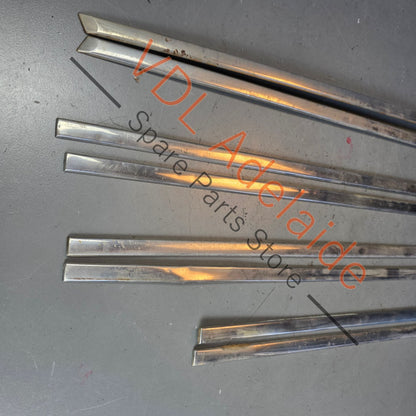 Datsun 1600 510 GL Deluxe Set of Side Chrome Trims Stainless for Fender Door & rear quarter panel #02