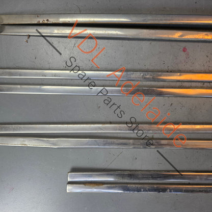 Datsun 1600 510 GL Deluxe Set of Side Chrome Trims Stainless for Fender Door & rear quarter panel #02