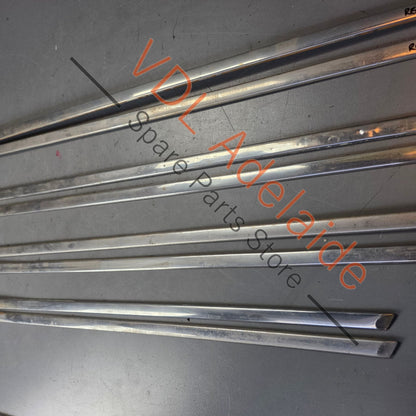 Datsun 1600 510 GL Deluxe Set of Side Chrome Trims Stainless for Fender Door & rear quarter panel #02