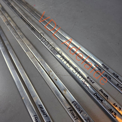 Datsun 1600 510 GL Deluxe Set of Side Chrome Trims Stainless for Fender Door & rear quarter panel #02