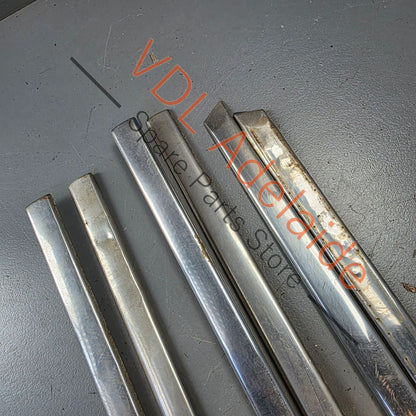 Datsun 1600 510 GL Deluxe Set of Side Chrome Trims Stainless for Fender Door & rear quarter panel #02