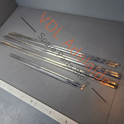 Datsun 1600 510 GL Deluxe Set of Side Chrome Trims Stainless for Fender Door & rear quarter panel #02