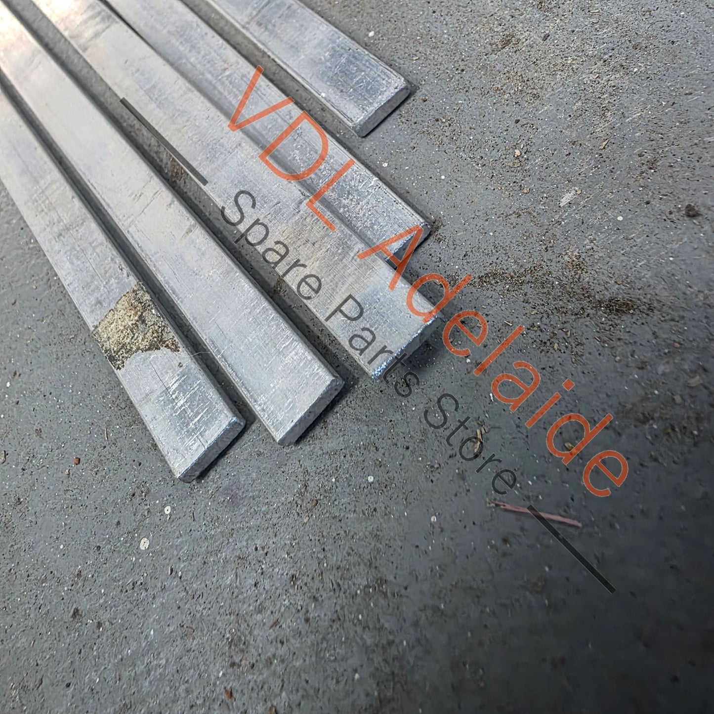 Datsun 1600 510 GL Deluxe Set of DOUBLE Dual Side Chrome Trims Stainless for Fender Door & rear quarter panel - Partial Set