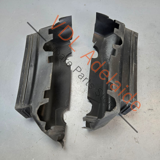 7P6121395 VW Touareg 7P Air Duct Set Above Radiator 7P6121395 7P6121396