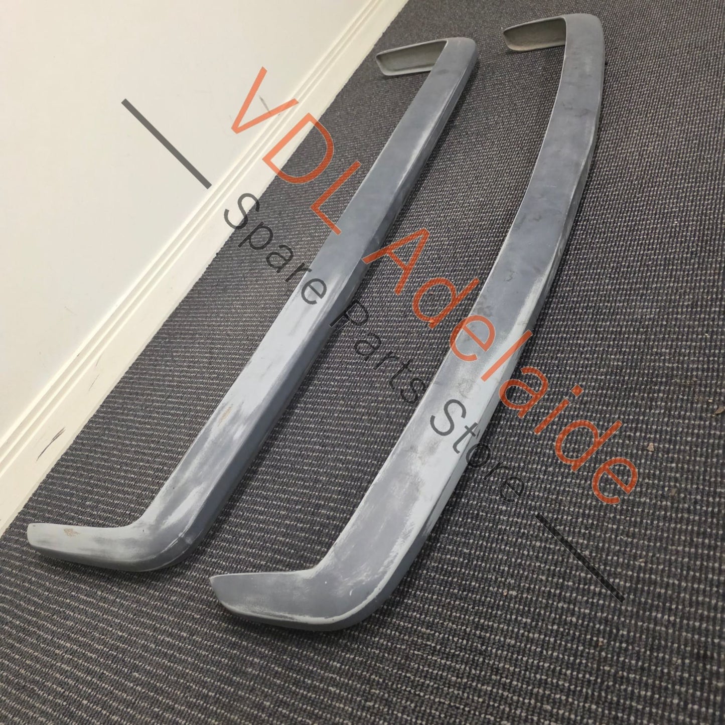 Datsun 510 1600 Bluebird Lightweight Fibreglass Bumper Bar Set Front & Back 3.4kg pair! Aftermarket