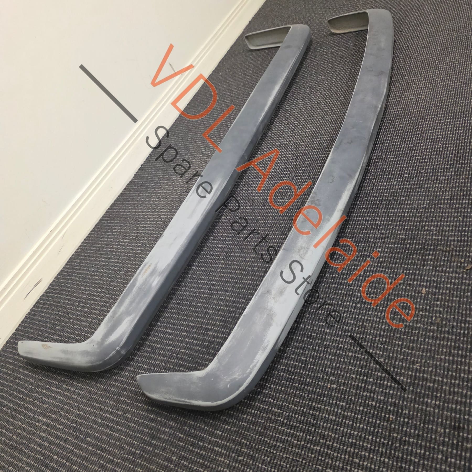 Datsun 510 1600 Bluebird Lightweight Fibreglass Bumper Bar Set Front & Back 3.4kg pair! Aftermarket