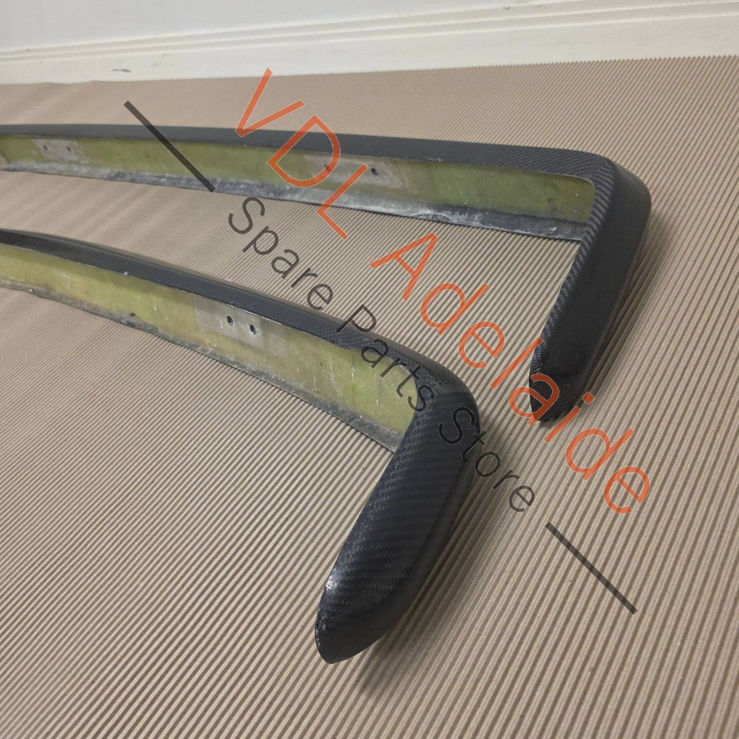 Datsun 510 1600 Bluebird Lightweight Exposed Carbon Fibre Bumper Bar Set Front & Back 2.5kg pair! Aftermarket