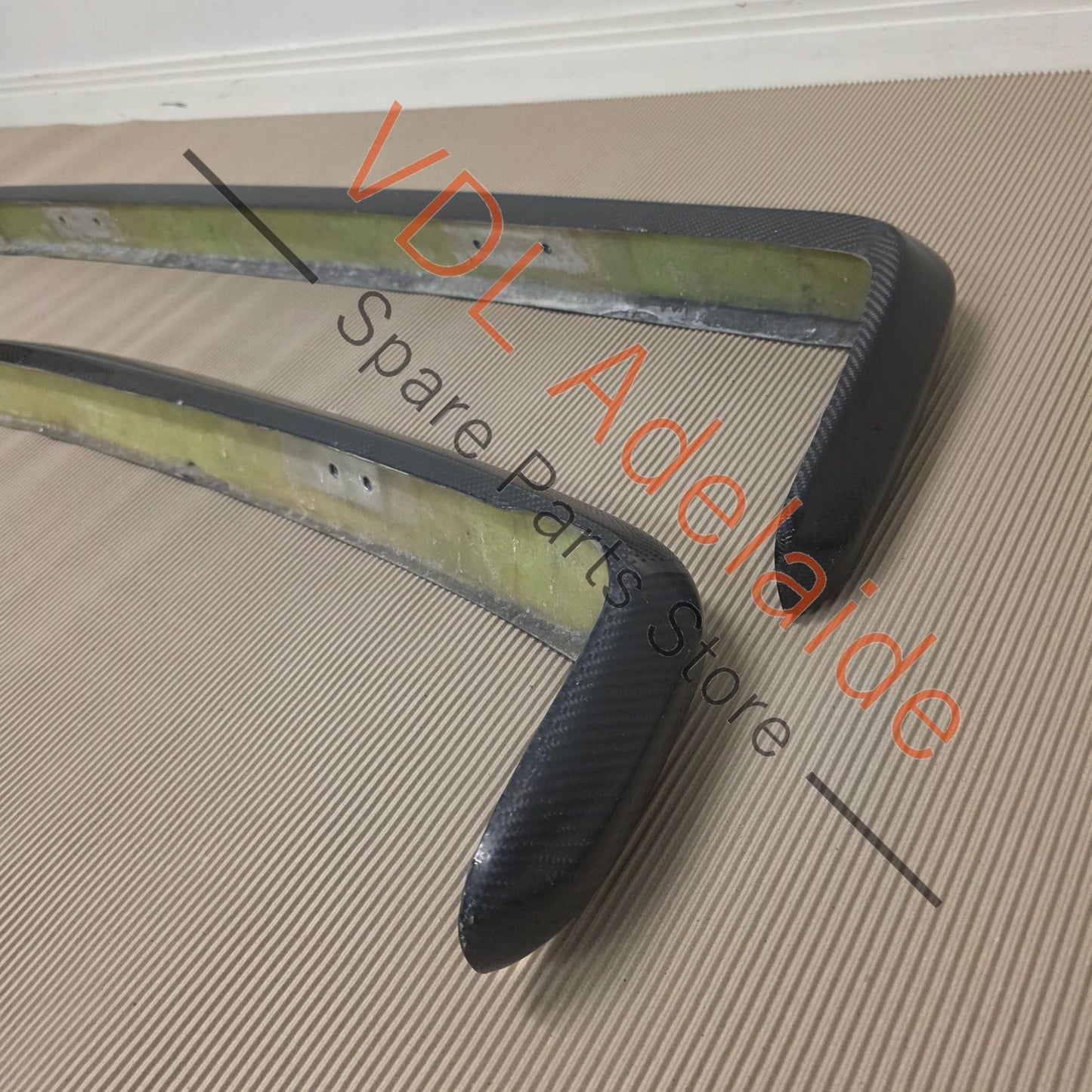 Datsun 510 1600 Bluebird Lightweight Exposed Carbon Fibre Bumper Bar Set Front & Back 2.5kg pair! Aftermarket