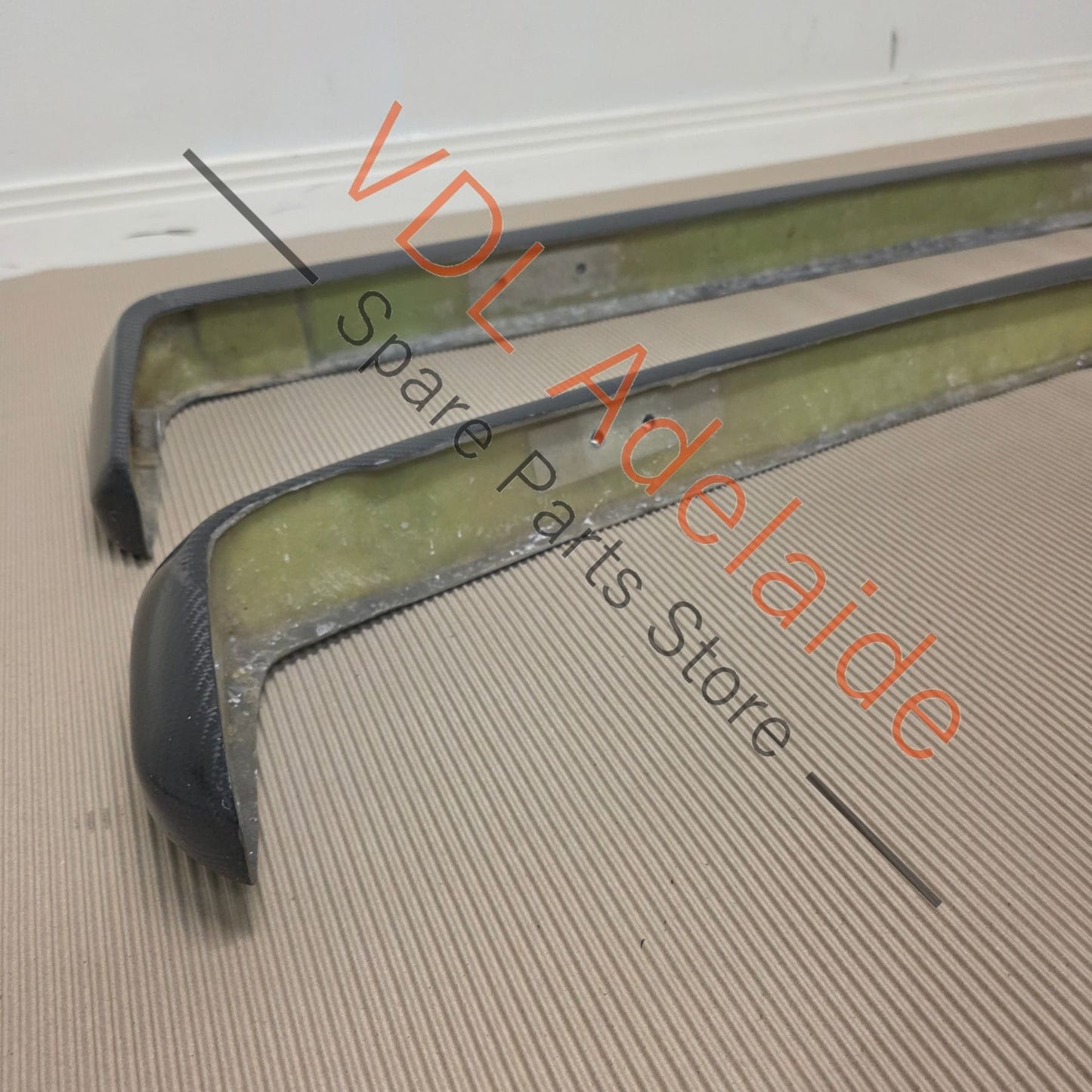Datsun 510 1600 Bluebird Lightweight Exposed Carbon Fibre Bumper Bar Set Front & Back 2.5kg pair! Aftermarket