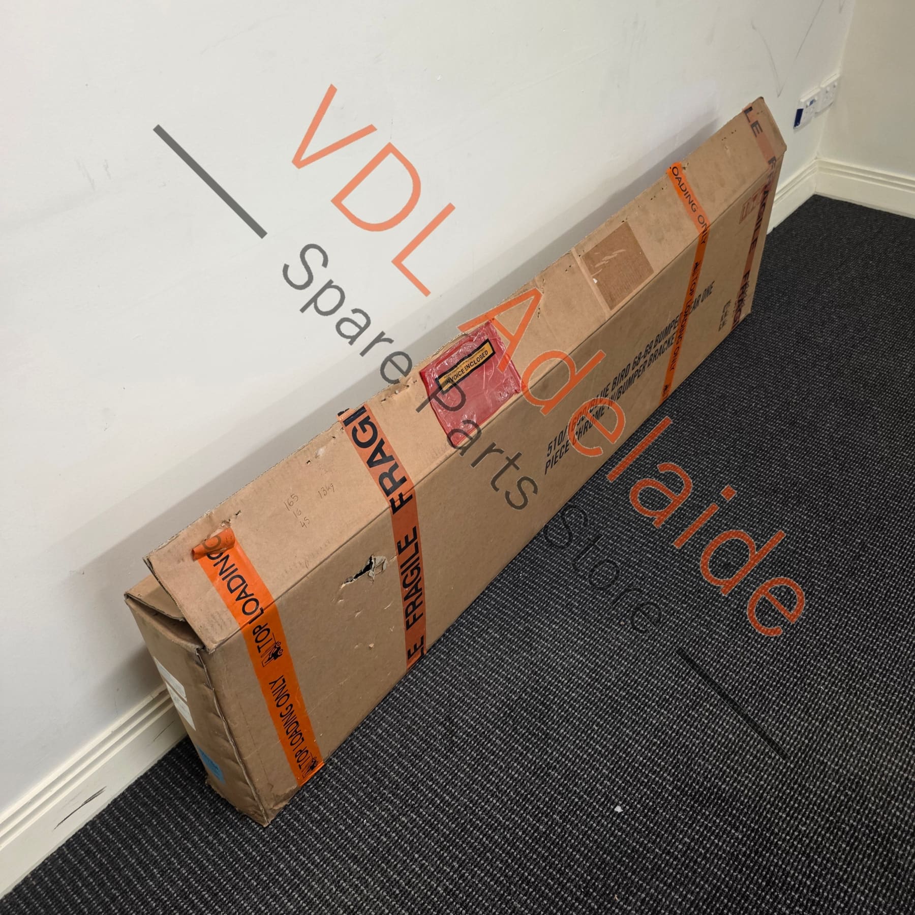 Datsun 510 1600 Bluebird Chrome Plated Stainless Steel Bumper Bar Set Aftermarket