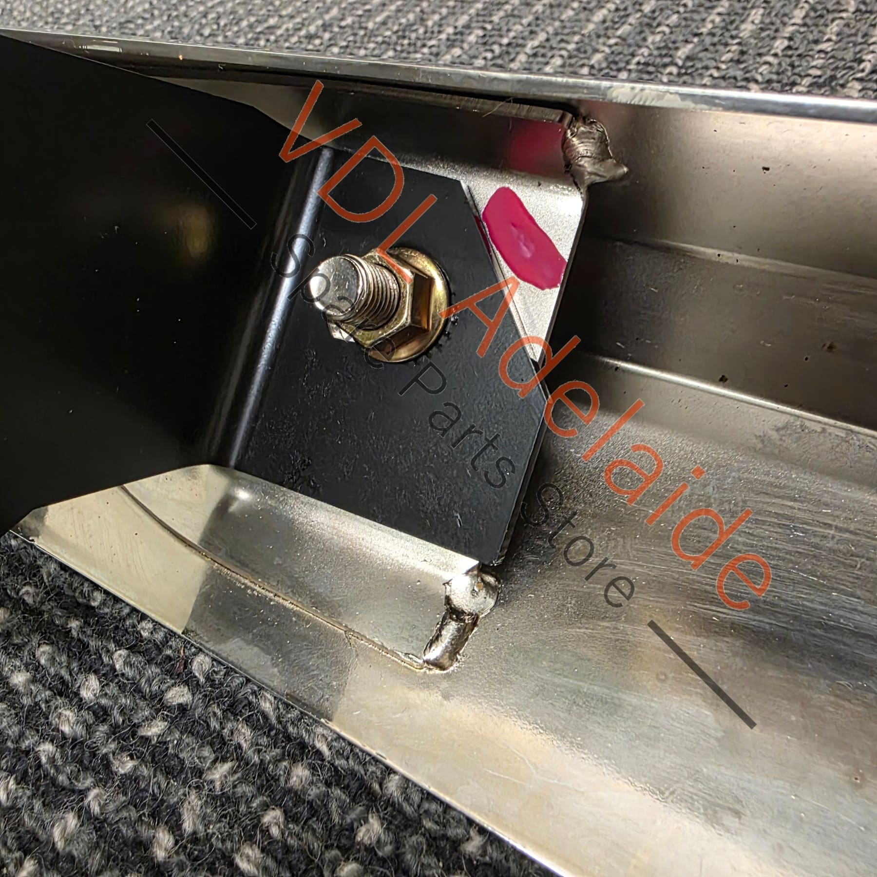 Datsun 510 1600 Bluebird Chrome Plated Stainless Steel Bumper Bar Set Aftermarket