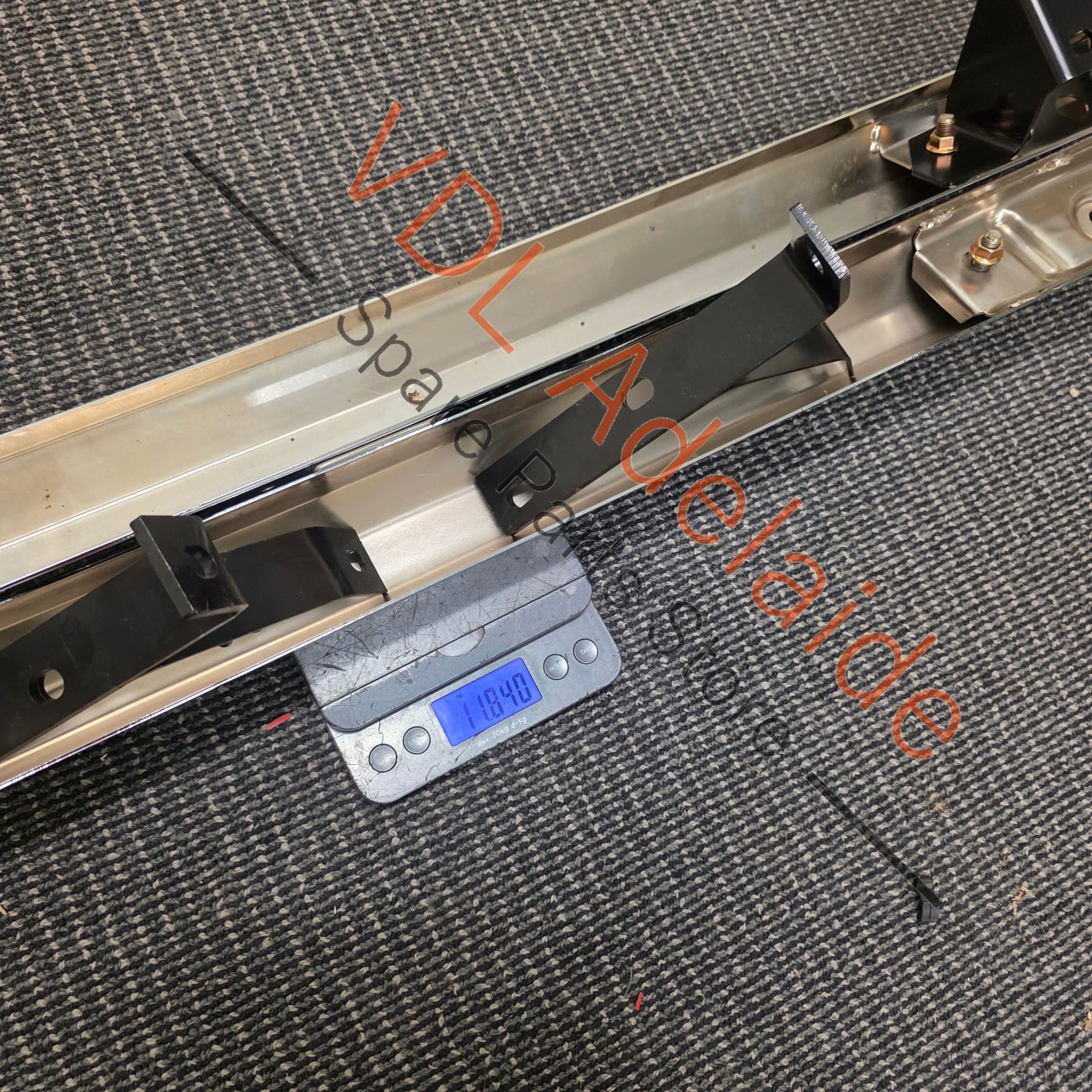 Datsun 510 1600 Bluebird Chrome Plated Stainless Steel Bumper Bar Set Aftermarket