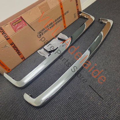 Datsun 510 1600 Bluebird Chrome Plated Stainless Steel Bumper Bar Set Aftermarket