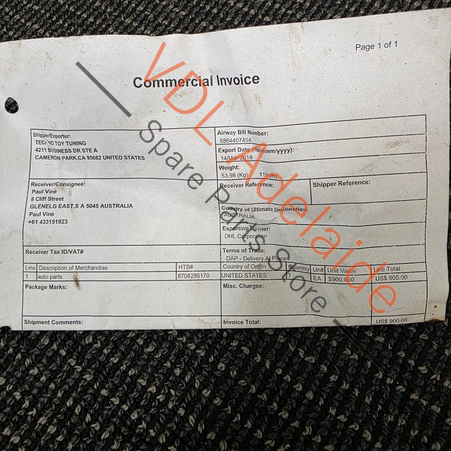 Datsun 510 1600 T3 Techno Toy Tuning Front Adjustable Suspension and Wilwood Brake Assembly Aftermarket