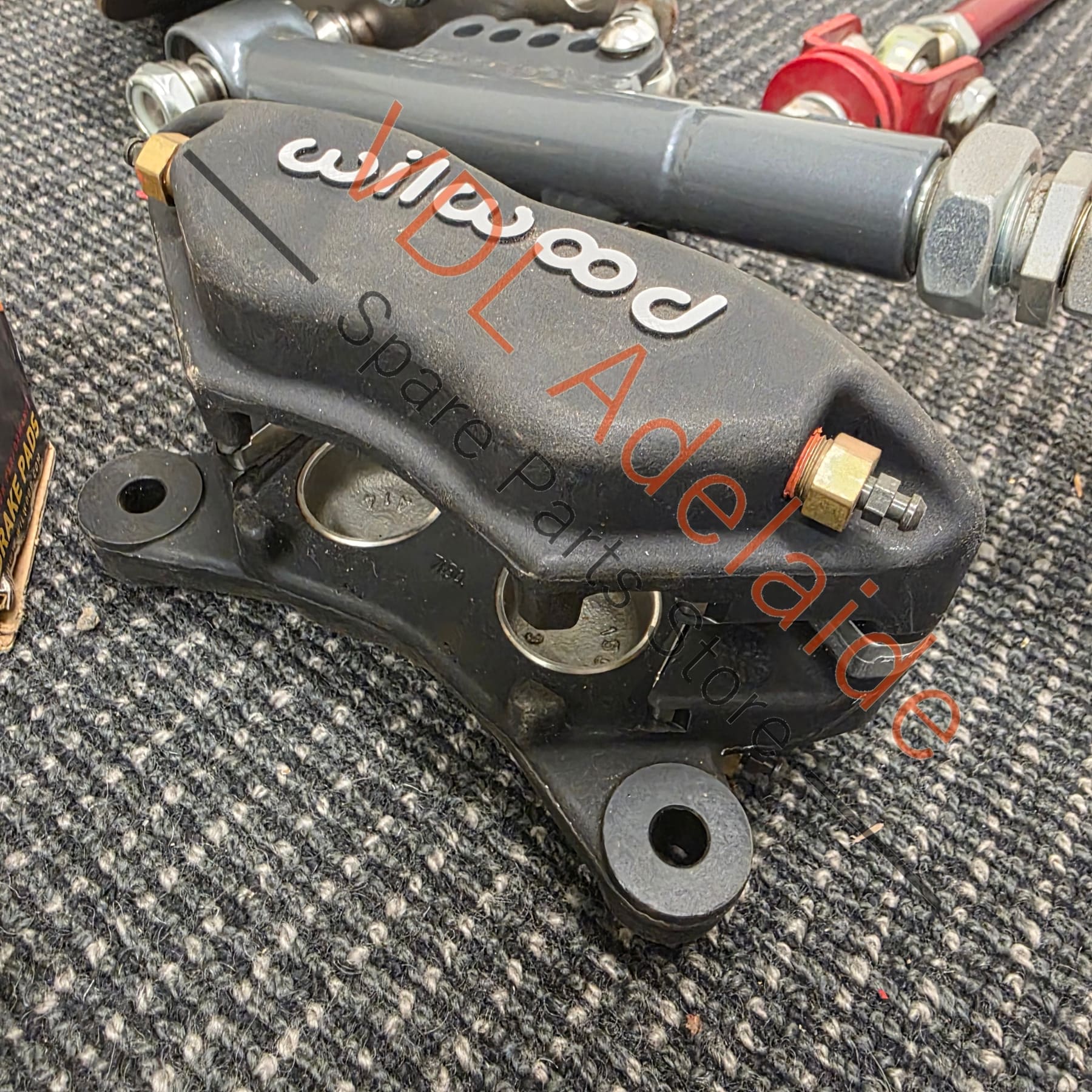 Datsun 510 1600 T3 Techno Toy Tuning Front Adjustable Suspension and Wilwood Brake Assembly Aftermarket