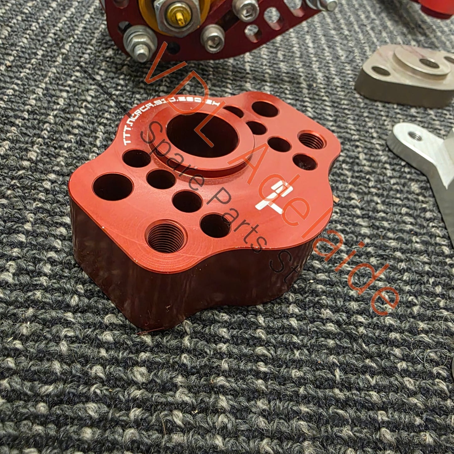 Datsun 510 1600 T3 Techno Toy Tuning Front Adjustable Suspension and Wilwood Brake Assembly Aftermarket