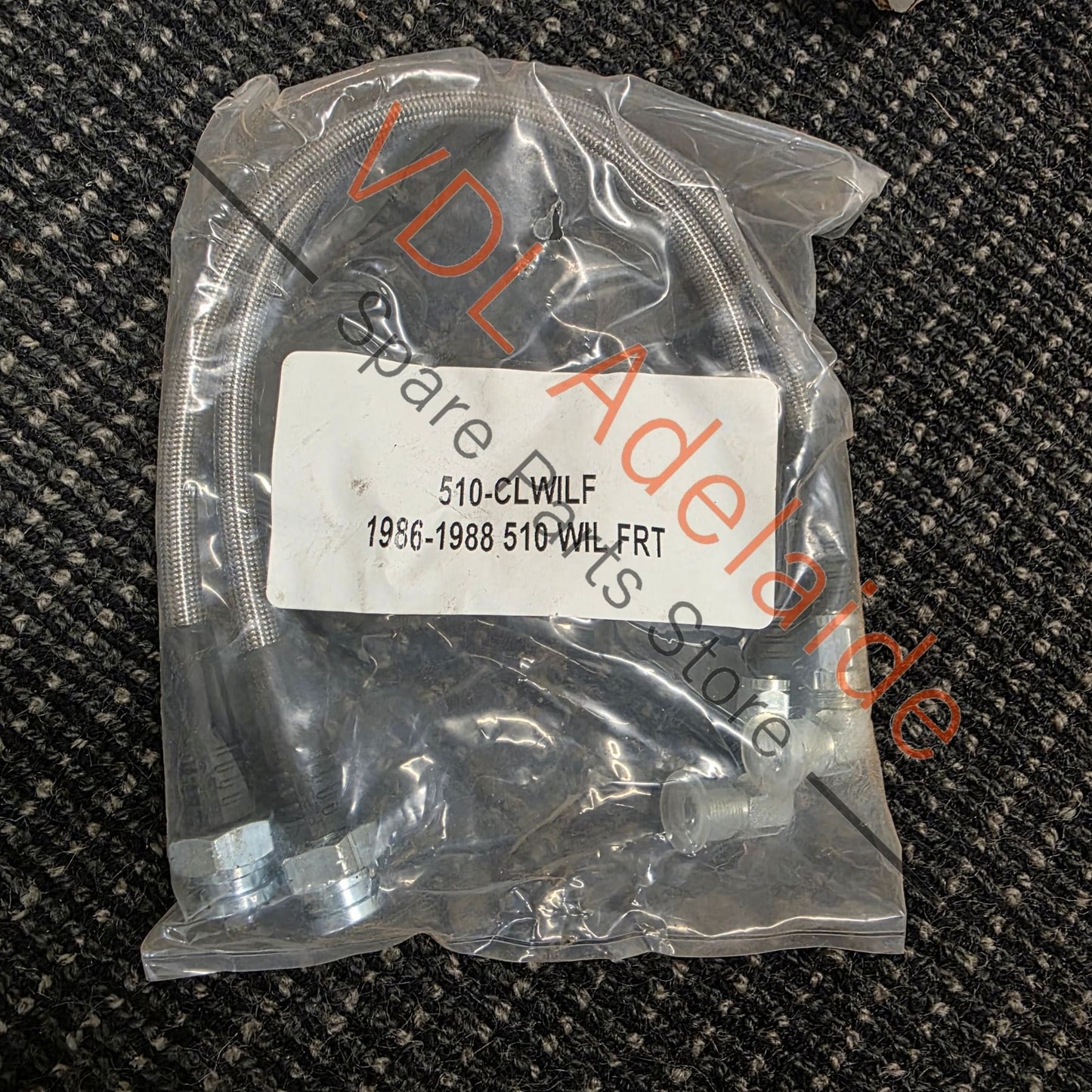 Datsun 510 1600 T3 Techno Toy Tuning Front Adjustable Suspension and Wilwood Brake Assembly Aftermarket