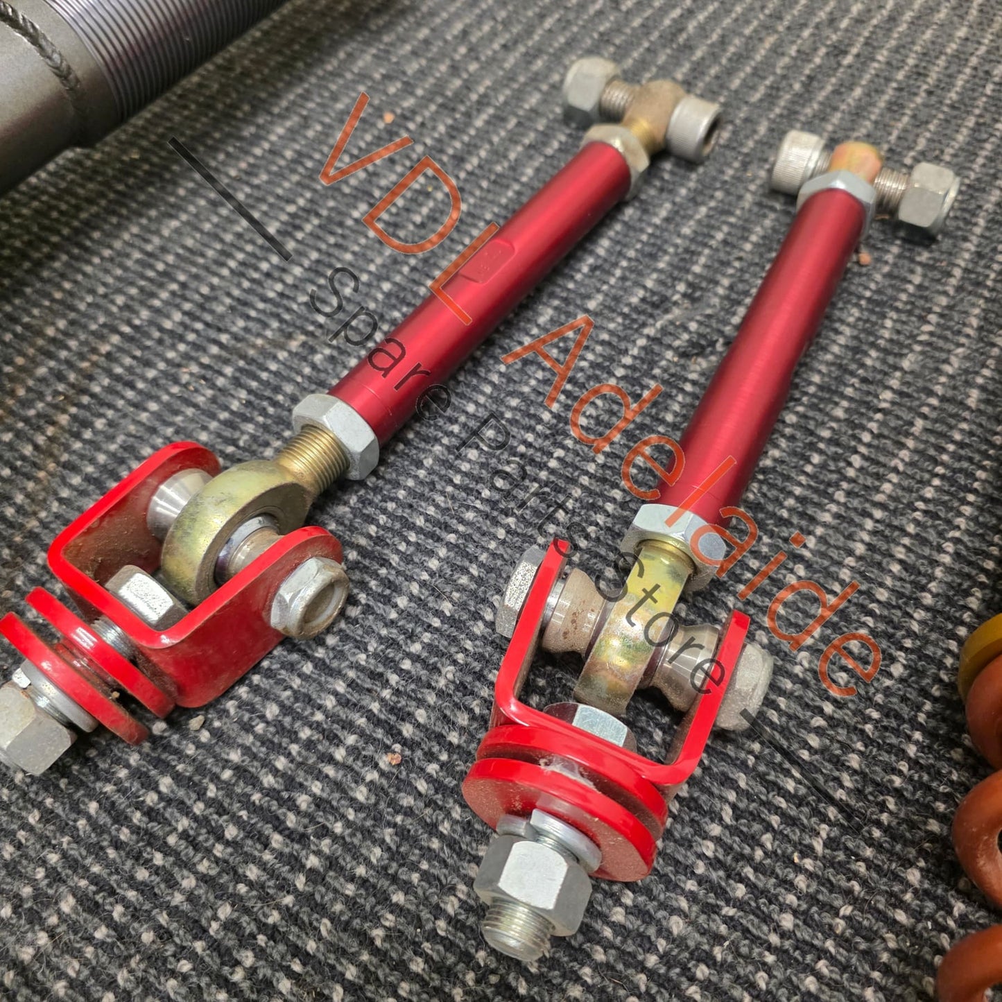 Datsun 510 1600 T3 Techno Toy Tuning Front Adjustable Suspension and Wilwood Brake Assembly Aftermarket