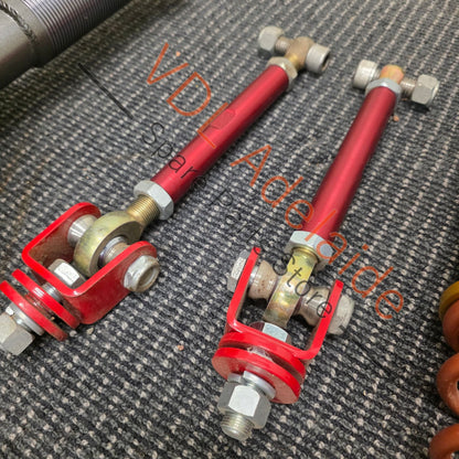 Datsun 510 1600 T3 Techno Toy Tuning Front Adjustable Suspension and Wilwood Brake Assembly Aftermarket