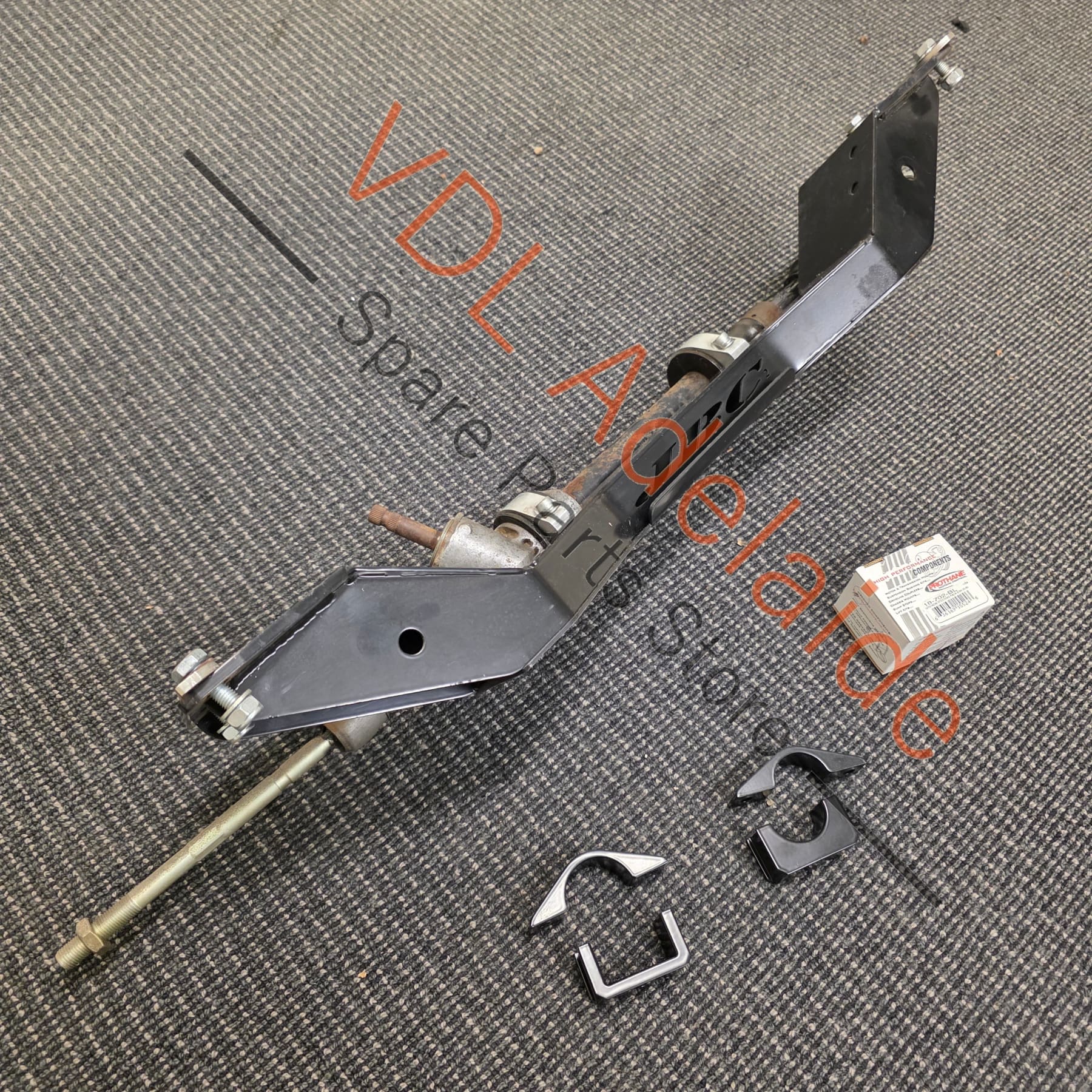 NEW Datsun 510 1600 JBC James Bosswel Coachwerks Rack & Pinion Conversion Kit with Toyota MR2 Steering Rack Aftermarket