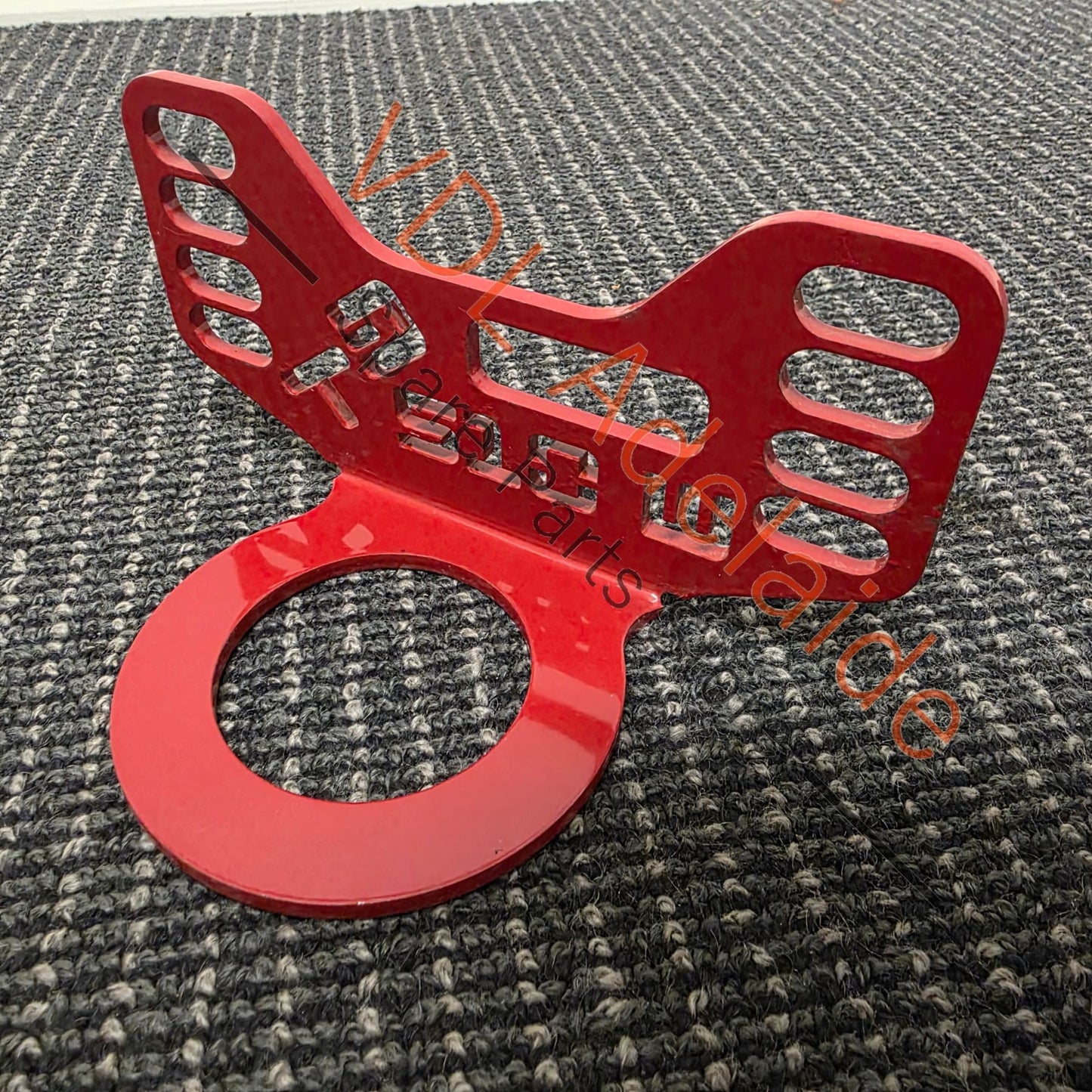 Datsun 510 1600 T3 Techno Toy Tuning Rear Tow Hook Mounts to Bumper Bracket Aftermarket