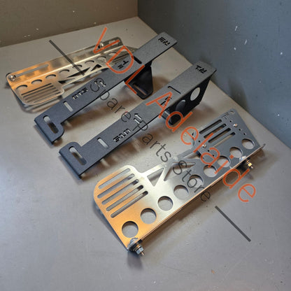 Datsun 510 1600 T3 Techno Toy Tuning RHS Right Racing seat Mount Bracket for Fixed Back Seats Aftermarket