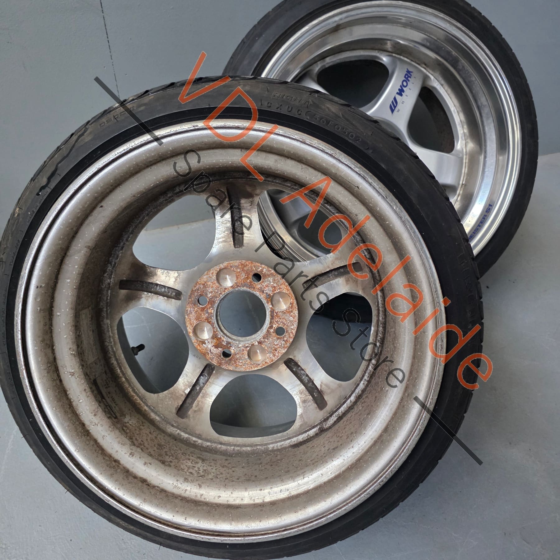 Work Meister S1 17x9 (-10 offset) & 17x10 (0 offset) 4x114.3 Early Silvia 180SX Corolla Datsun