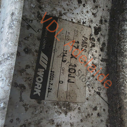 Work Meister S1 17x9 (-10 offset) & 17x10 (0 offset) 4x114.3 Early Silvia 180SX Corolla Datsun