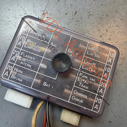 Datsun 1600 510 Engine Bay Fuse Block Board Panel 25410-A8625 25410-N0915 25411-A8625 25411-N0915