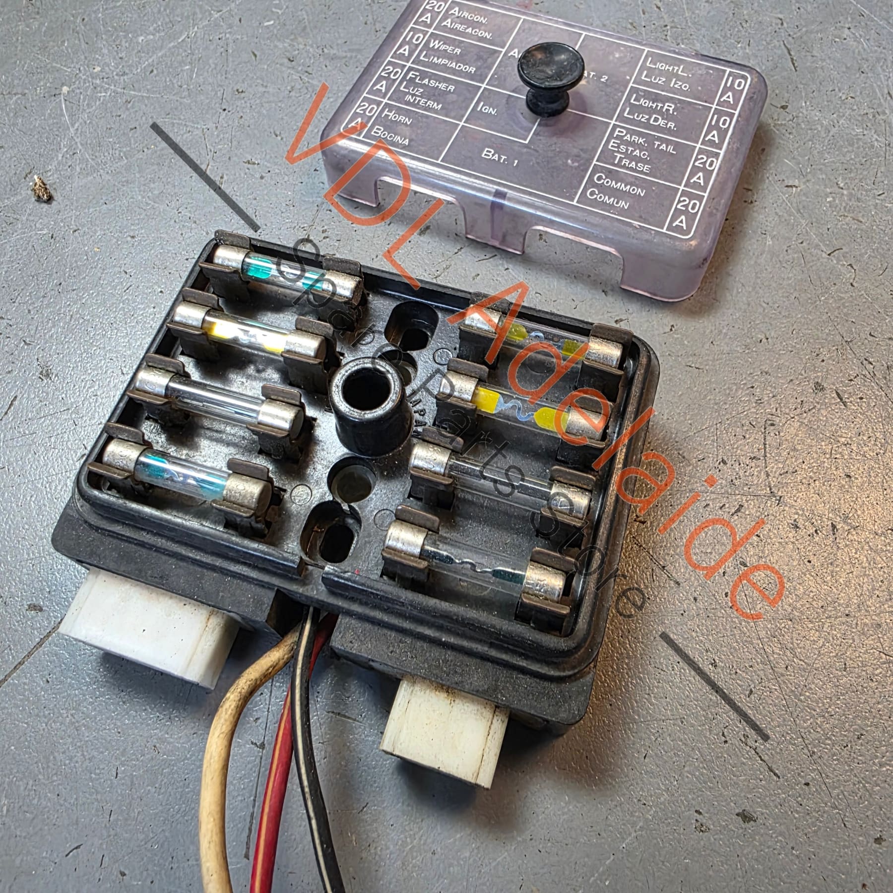 Datsun 1600 510 Engine Bay Fuse Block Board Panel 25410-A8625 25410-N0915 25411-A8625 25411-N0915