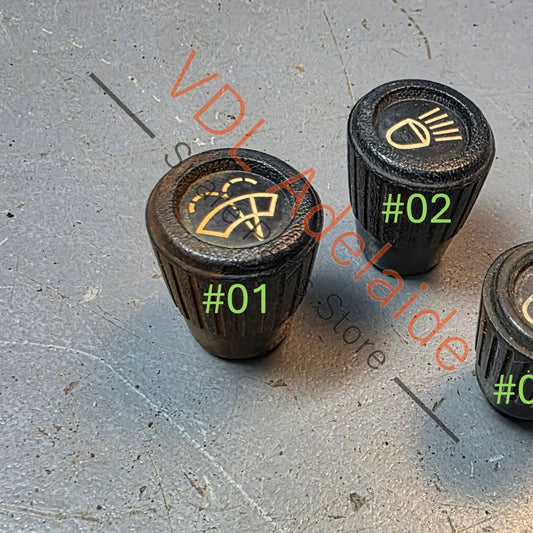 Datsun 1600 510 Windscreen Wiper Switch Trim Cover Button #01