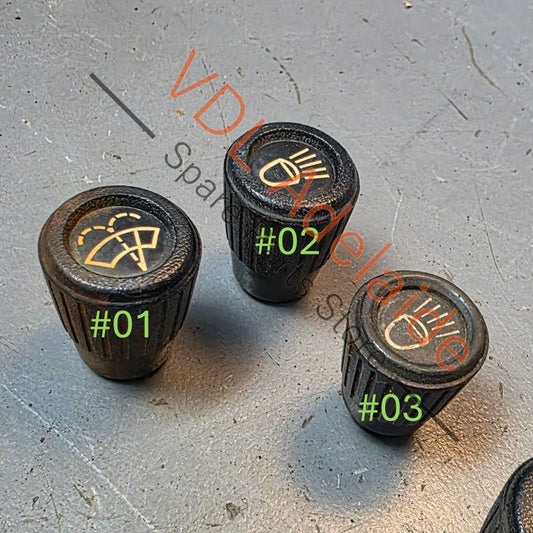 Datsun 1600 510 Headlight Light Switch Trim Cover Button #02