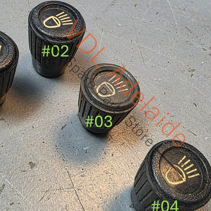 Datsun 1600 510 Headlight Light Switch Trim Cover Button #03