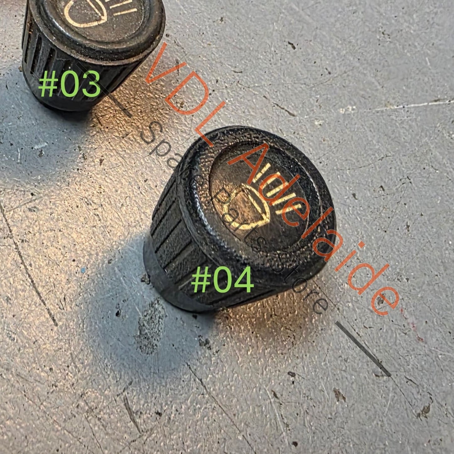 Datsun 1600 510 Headlight Light Switch Trim Cover Button #04