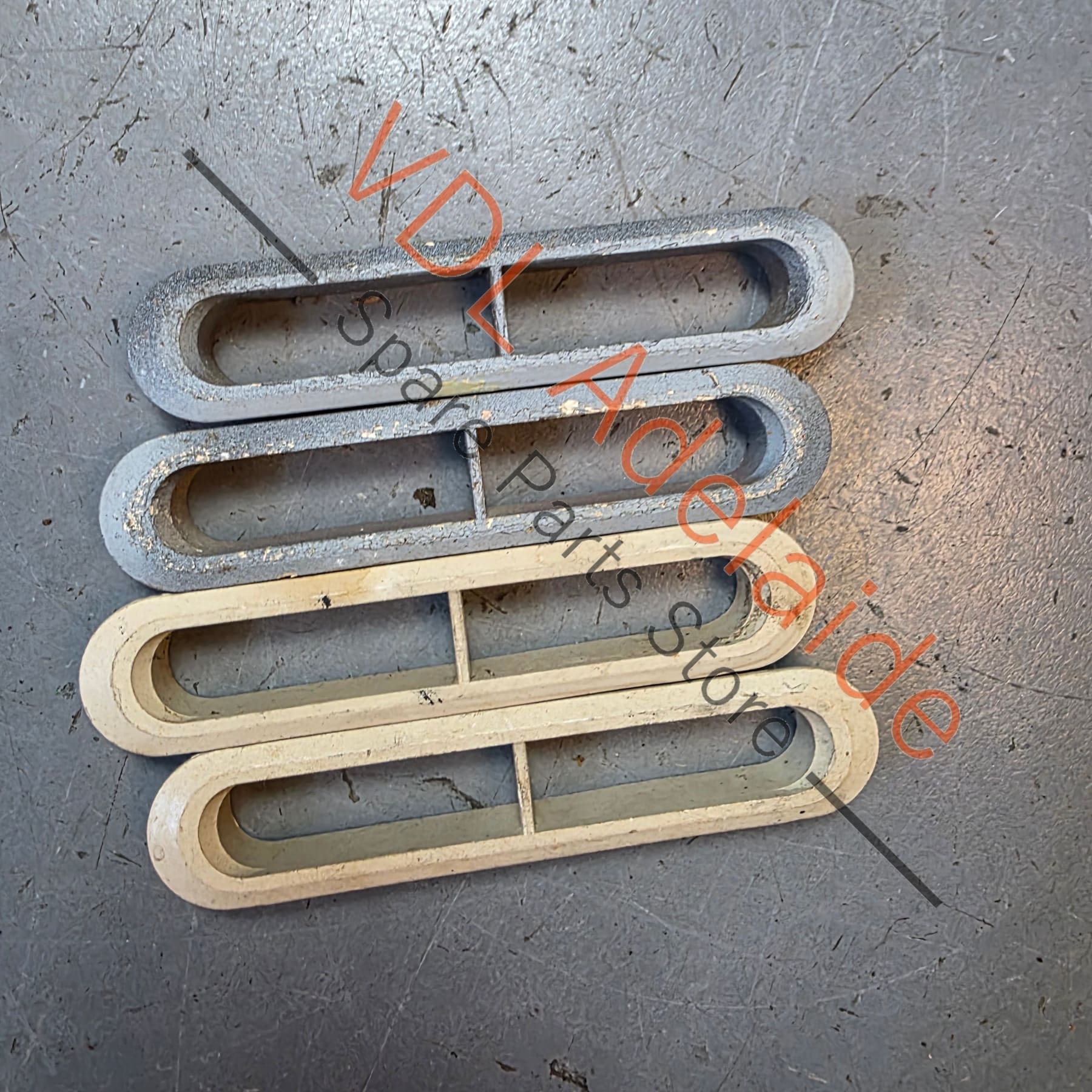 Datsun 1600 510 Rear Interior Pillar Vent Trim Set 73960-21000 Original #02