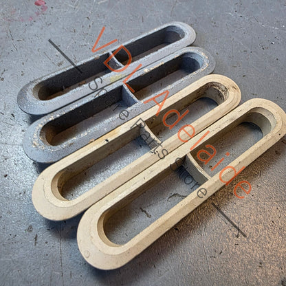 Datsun 1600 510 Rear Interior Pillar Vent Trim Set 73960-21000 Original #02