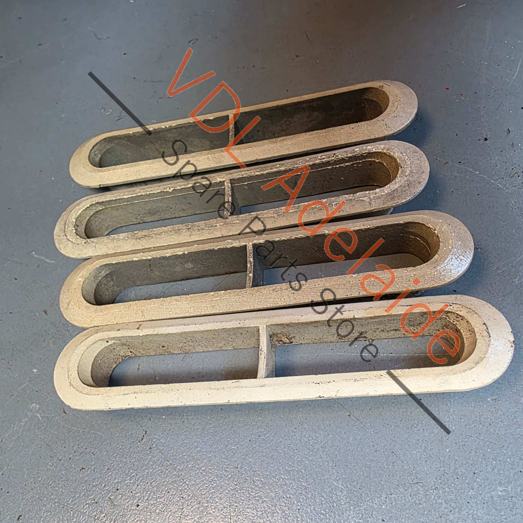 Datsun 1600 510 Rear Interior Pillar Vent Trim Set 73960-21000 Original #03