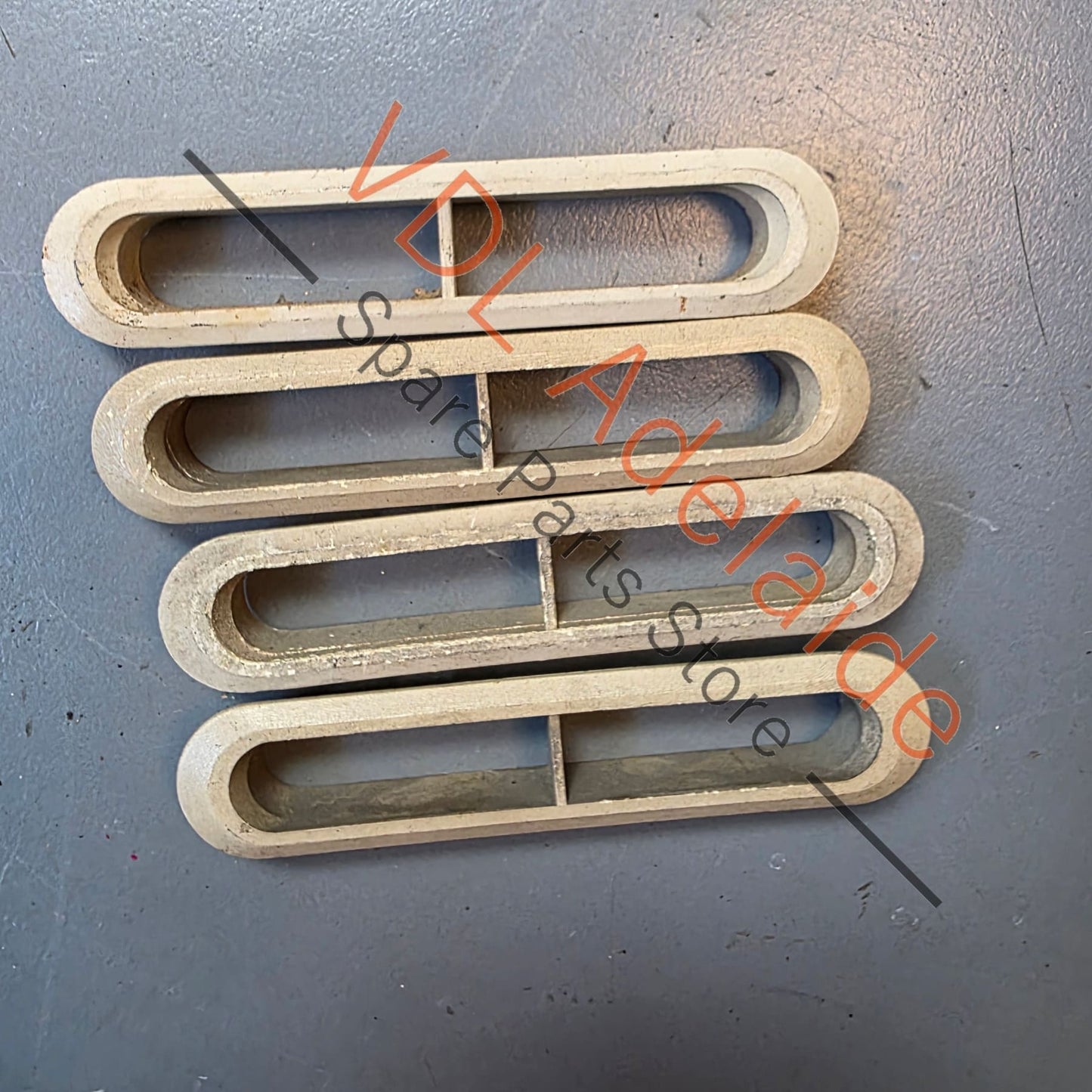 Datsun 1600 510 Rear Interior Pillar Vent Trim Set 73960-21000 Original #03