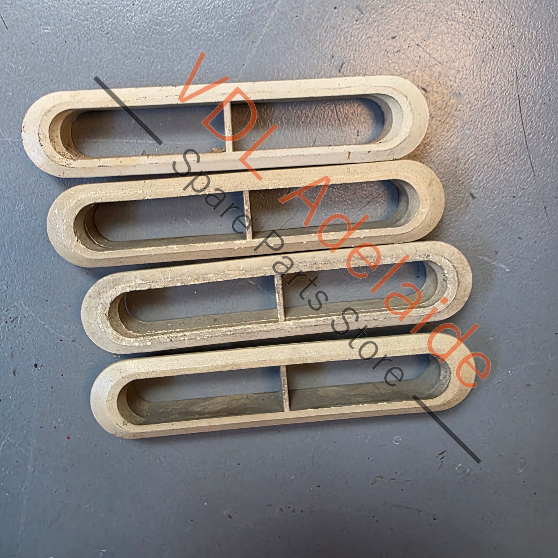 Datsun 1600 510 Rear Interior Pillar Vent Trim Set 73960-21000 Original #03