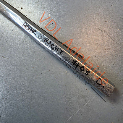 Datsun 1600 510 Rear Right Door Chrome Aperture Trim Stainless 82820-N1600 #03 Dented