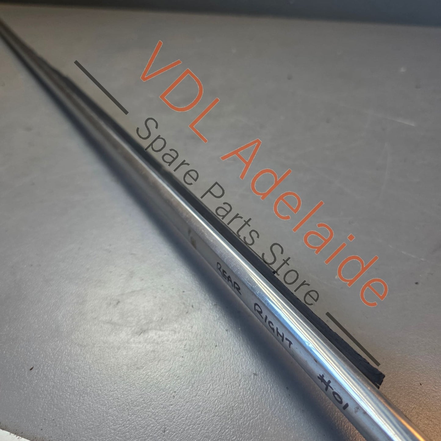 Datsun 1600 510 Rear Right Door Chrome Aperture Trim Stainless 82820-N1600 #03