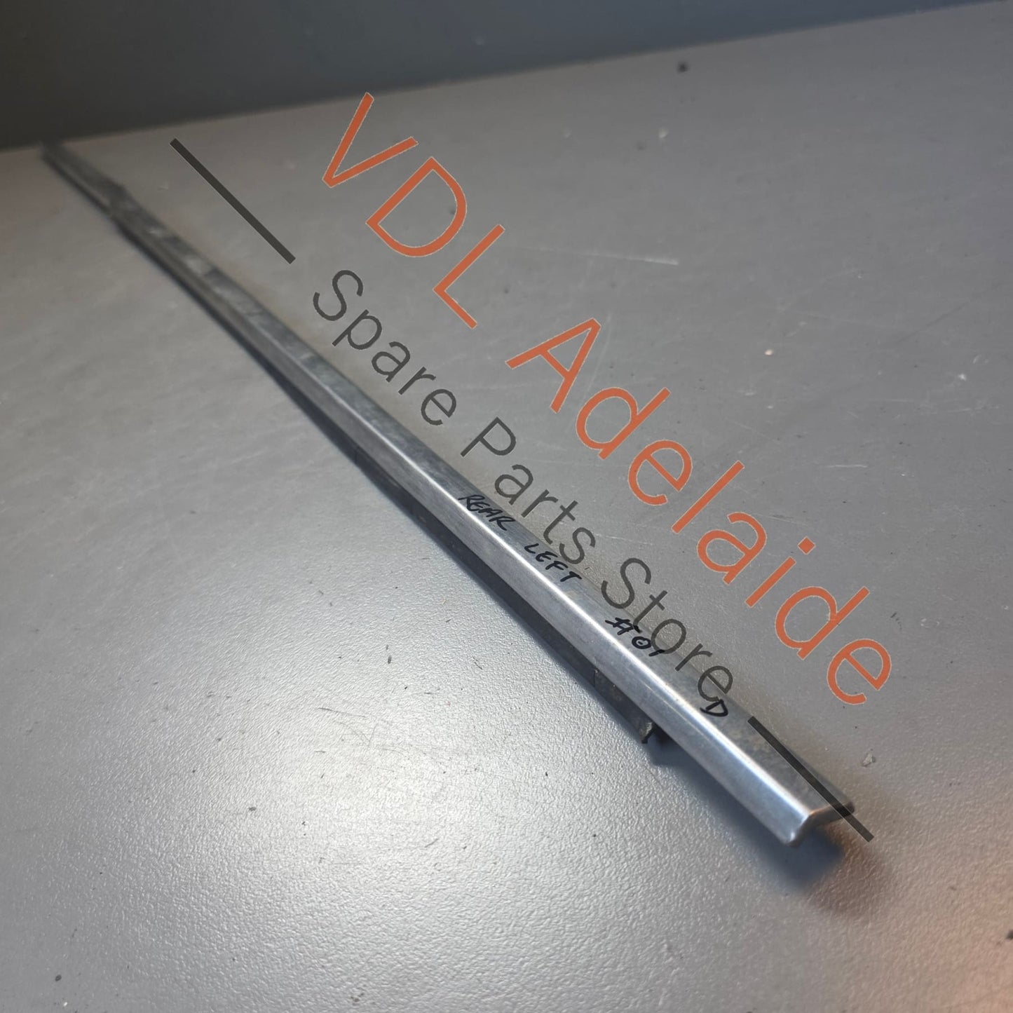 Datsun 1600 510 Rear Left Door Chrome Aperture Trim Stainless 82821-N1600 #01